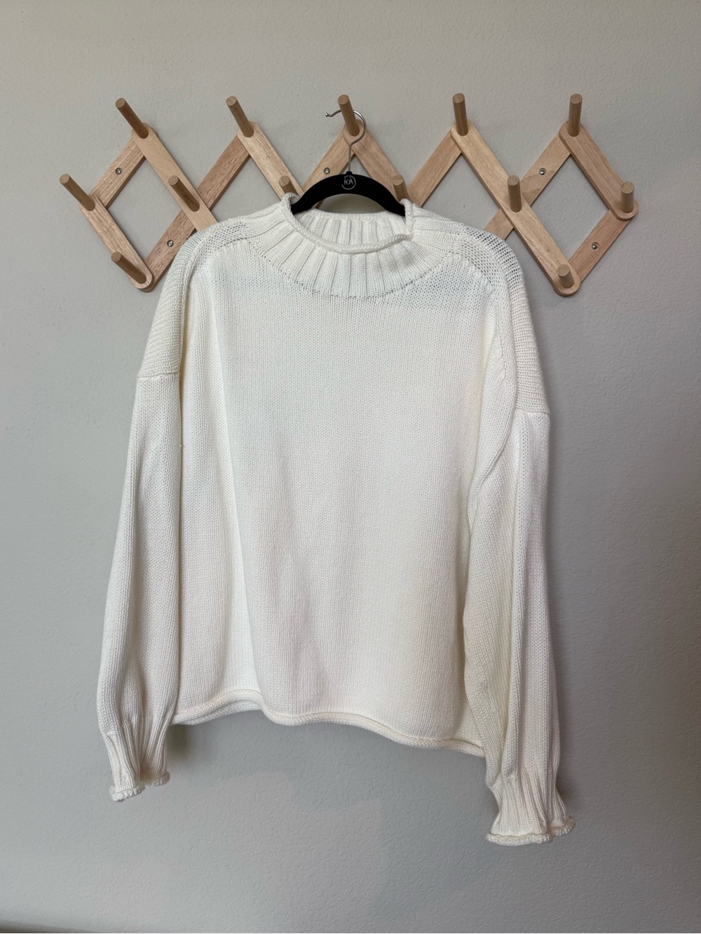 JCREW 2025 Viral Roll neck Sweater - Cream